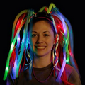 LED Rainbow Diva Dreads